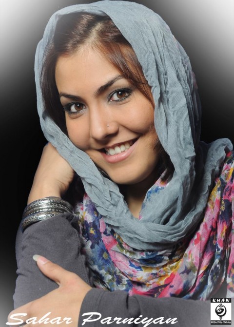 زن بازیگر افغان