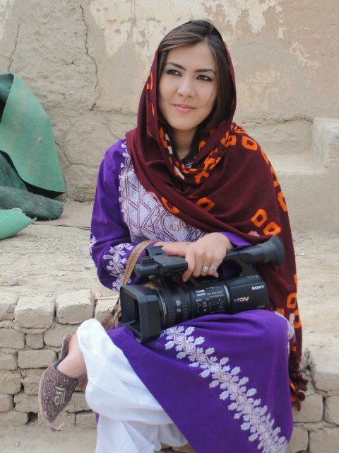 زن بازیگر افغانی