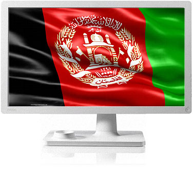 دانلود عکس پرچم افغانستان